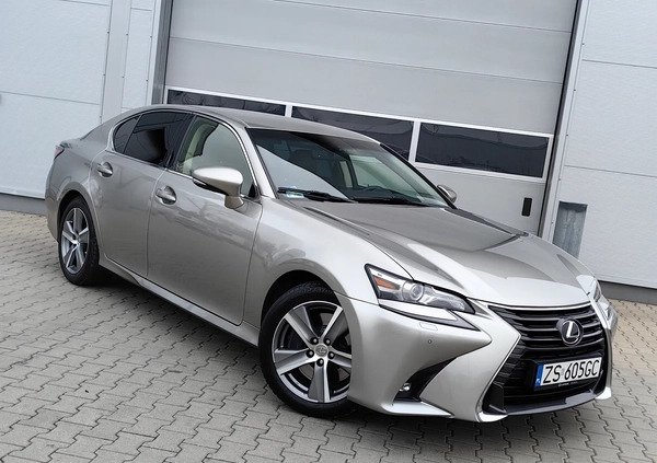 Lexus GS cena 107000 przebieg: 155000, rok produkcji 2016 z Nowogród małe 742